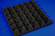 Pyramid acoustic foam