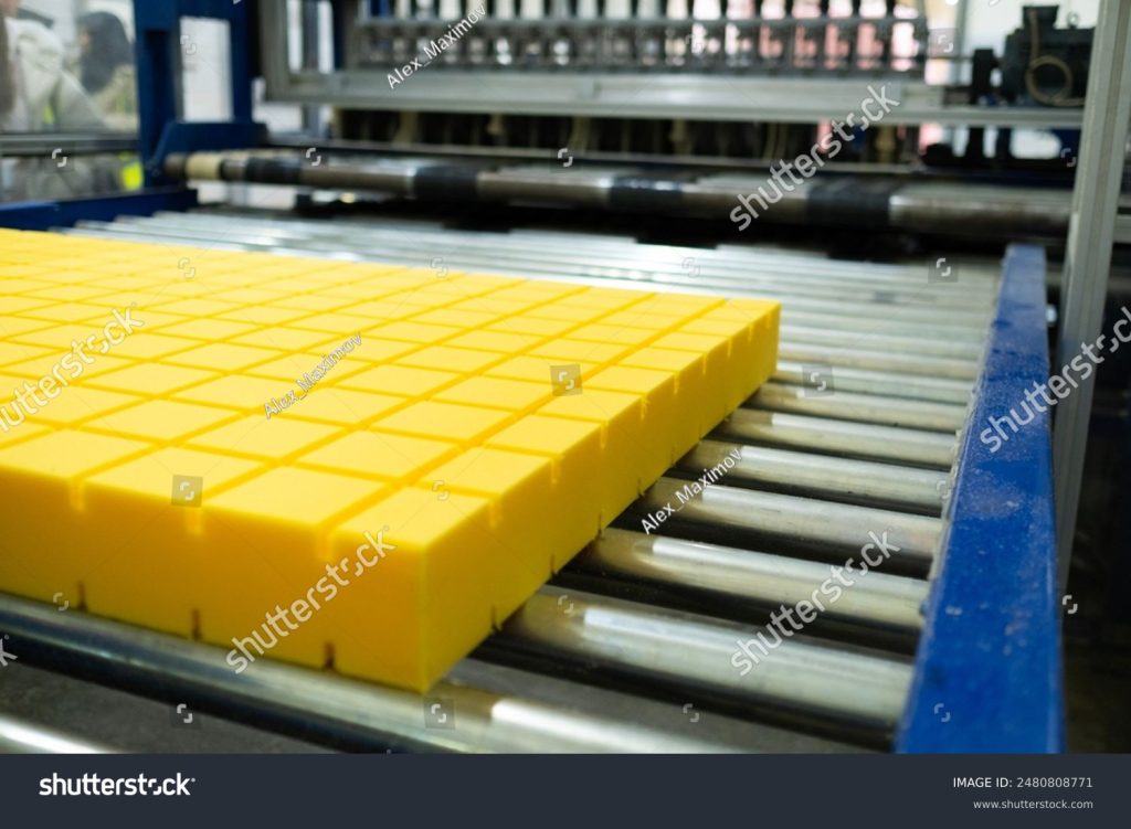 CNC machine cutting polyurethane foam for custom tool drawer inserts