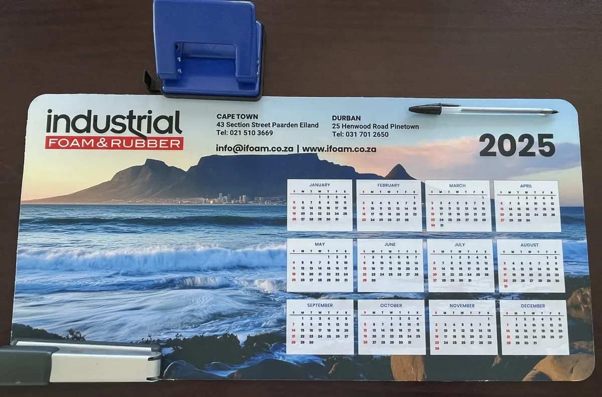 Printed promotional foam mouse pads